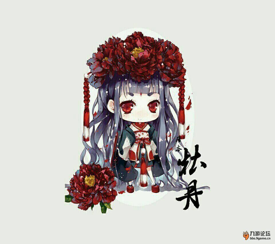 萌萌哒的【花卉拟人图】