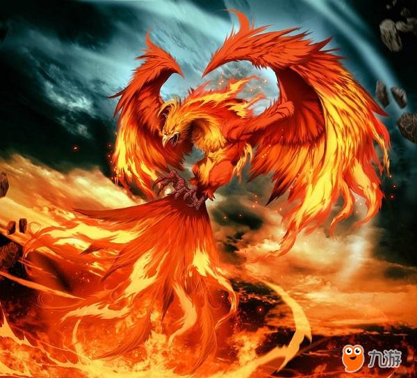 中国古代怪兽火焰图片