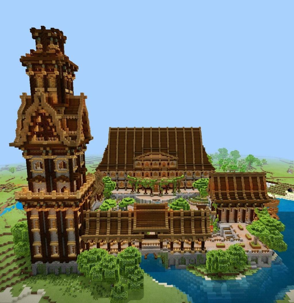 【转】最近建的庄园_我的世界_九游论坛