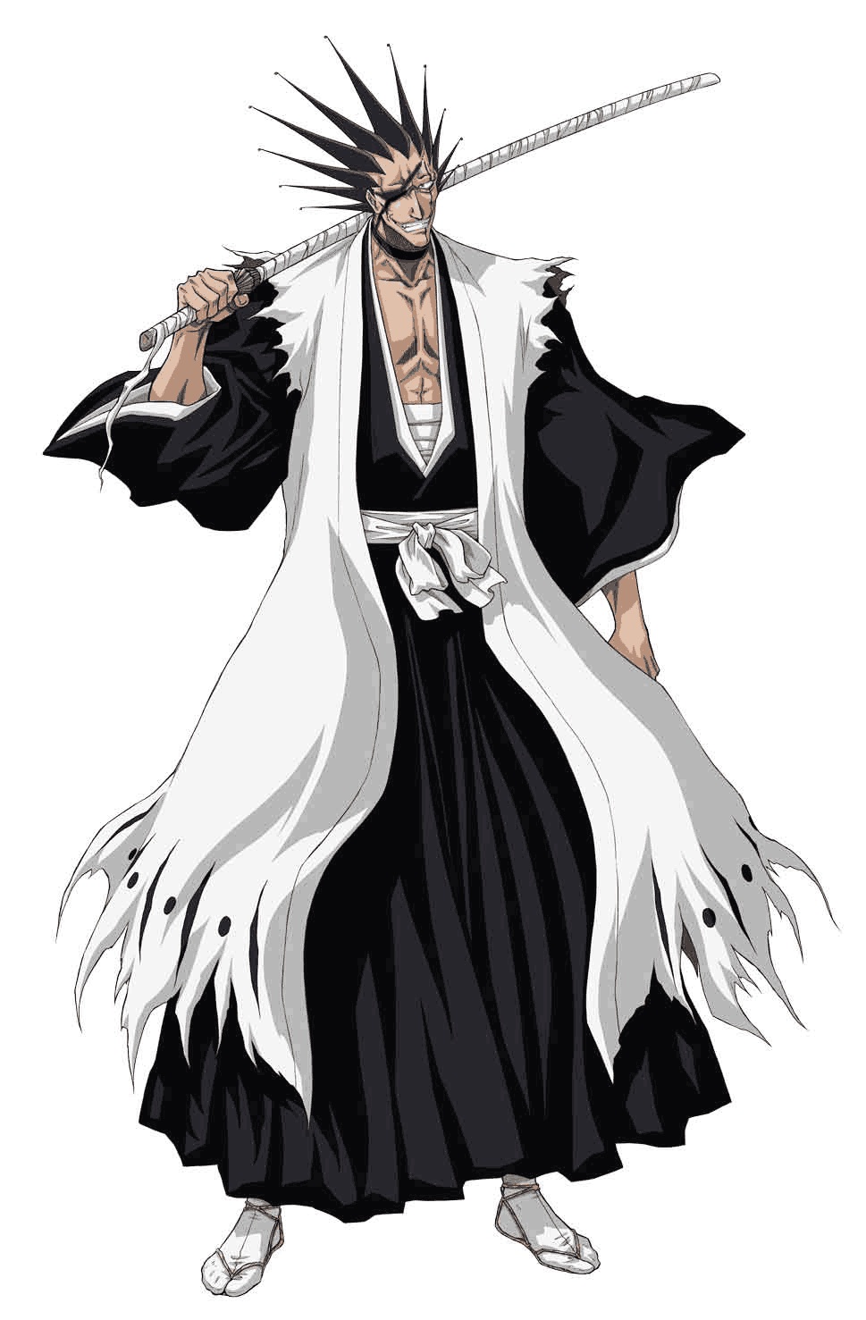 《bleach 境·界-灵压对决》官方角色介绍-更木剑八