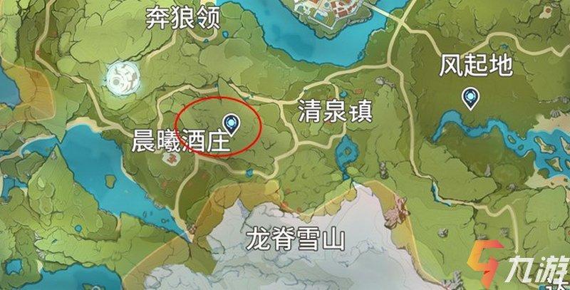 晨曦酒庄地图位置图片
